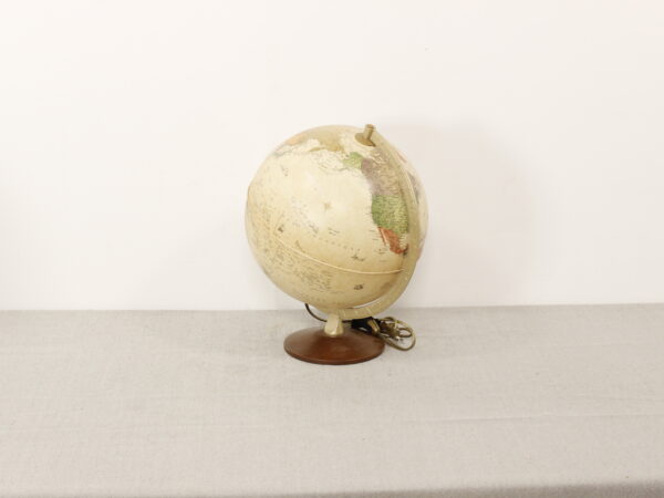 Mappemonde Lumineuse Brune