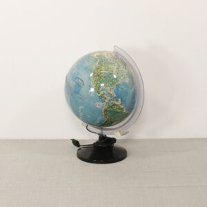 Mappemonde Lumineuse Bleue