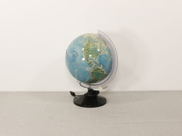 Mappemonde Lumineuse Bleue