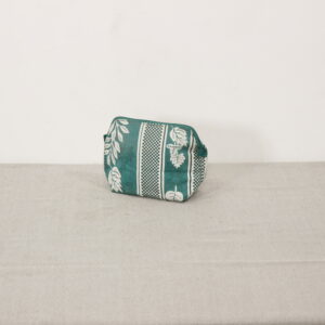 Trousse de toilette verte