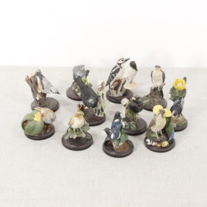 Petites figurines collection oiseaux