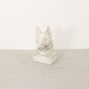 Statue Chien Blanc