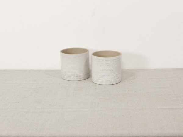 Cache-pot beige 12cm