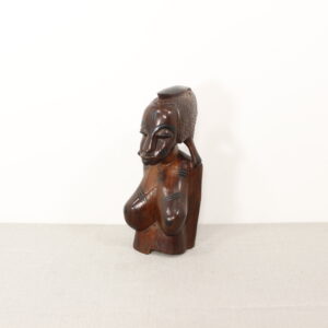 Sculpture Femme Africaine en bois