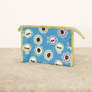 Trousse/Plumier animaux bleu