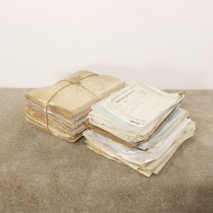 Lot de Documents Anciens