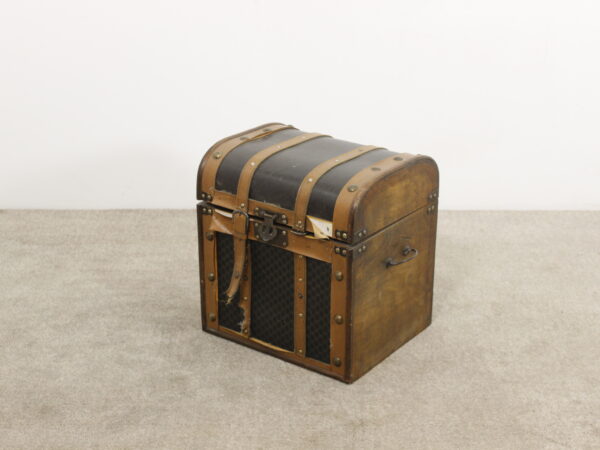 Petite Malle de Voyage en Cuir