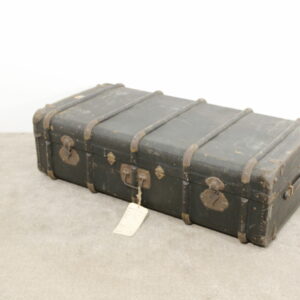 Grande Malle de Voyage Noire