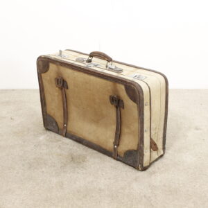 Valise Vintage en Tissu