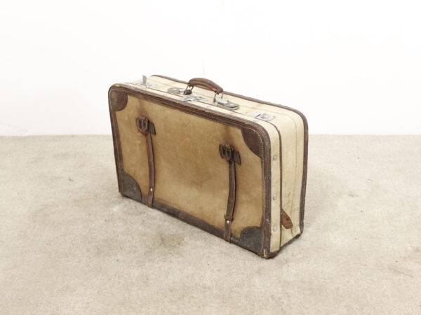 Valise Vintage en Tissu