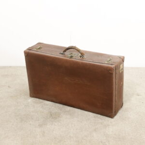 Valise Vintage en Toile Cirée