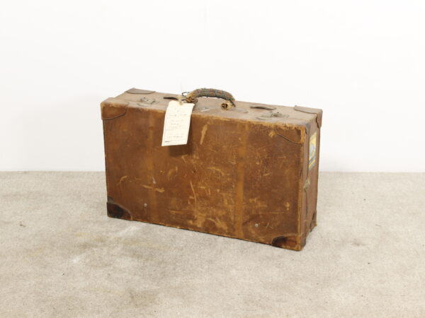 Valise Vintage en Cuir Venise