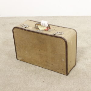 Petite Valise en Toile Cirée