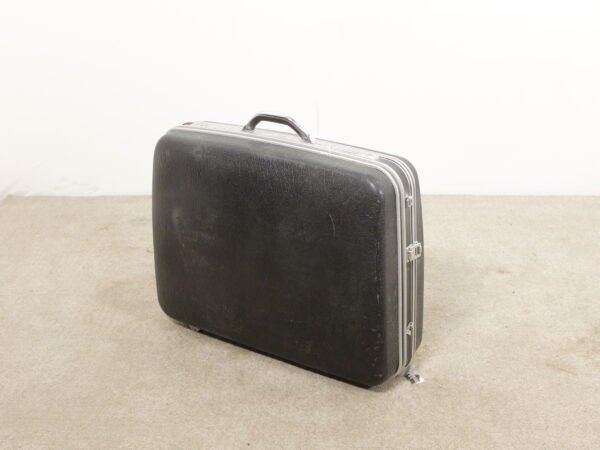 Valise en Plastique Noire Diplomat