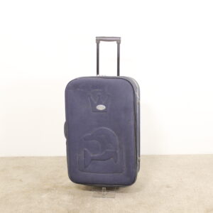 Valise à Roulettes Bleue en Tissu